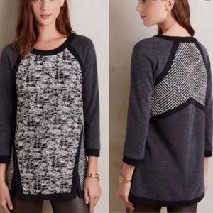 Gray Tunic Sweater by Harlyn